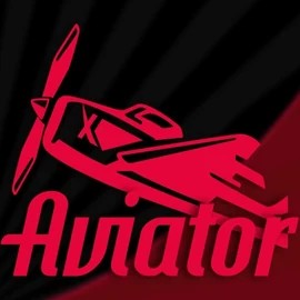 Aviator online game logo by Spribe on trickzcasino.eu.com